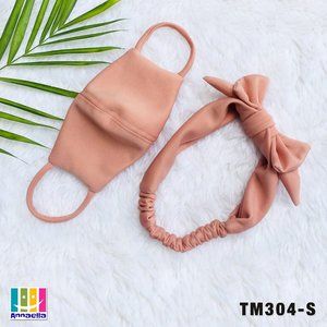 Annaella Headband / Turban & Face Mask Set, TM304S